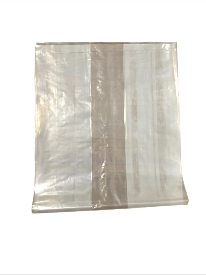 26739 - Plastic Clear Bags 10x8x24EH Green/Blue - Box:  - Loc: I12