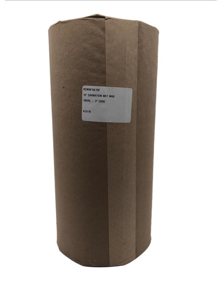26785 - Carnation Wet Wax Roll - 15" 384399 - Box:  - Loc: Q4