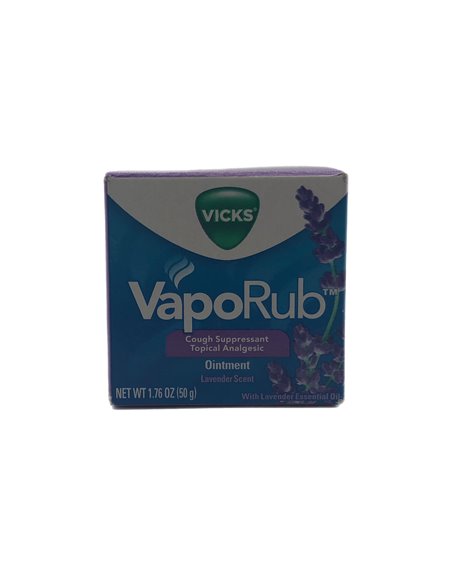 26796 - Vicks VapoRub Ointment Lavander - 1.76 oz. ( 50g ) - Box:  - Loc: J0