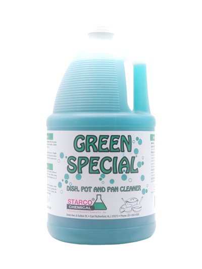 26841 - Green Special Dish Pop & Pan Cleaner  - 128 fl. oz. (Case of 4) - Box:  - Loc: S9