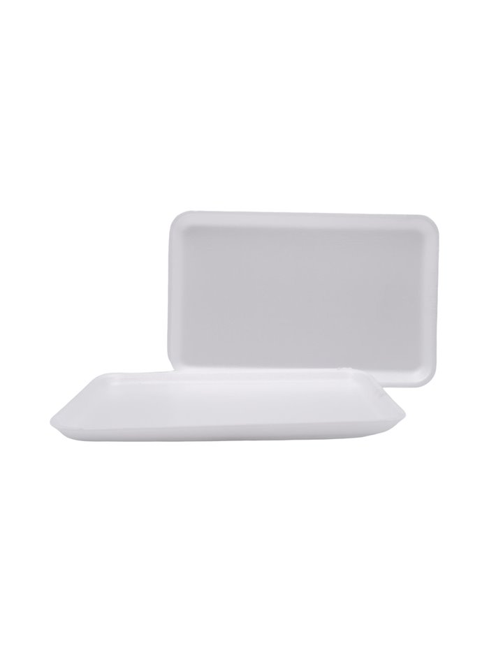 26843 - 9SHD White Foam Tray - 250ct 100920065 - Box:  - Loc: 