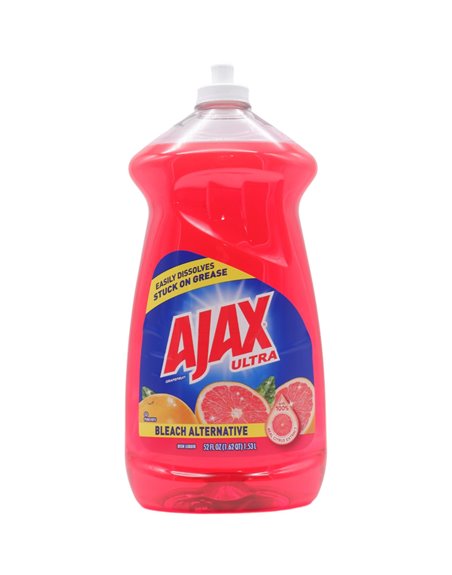 26891 - Ajax Dish Soap, Ruby Red Grapefruit - 52 fl. oz. (Case of 6) - Box:  - Loc: H6