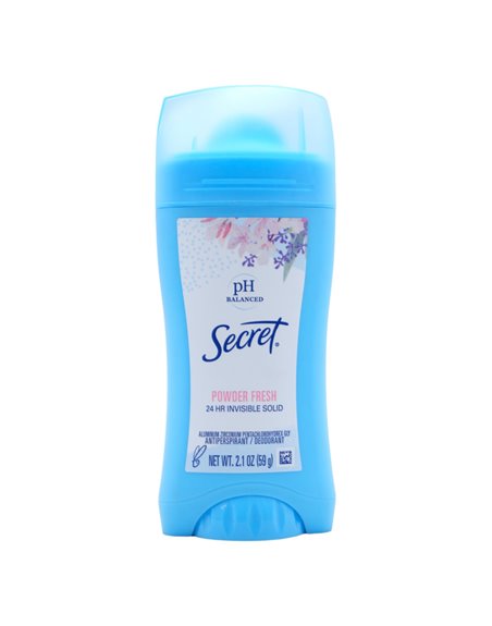 26954 - Secret Deodorant, Powder Fresh - 2.1 oz. - Box:  - Loc: K8