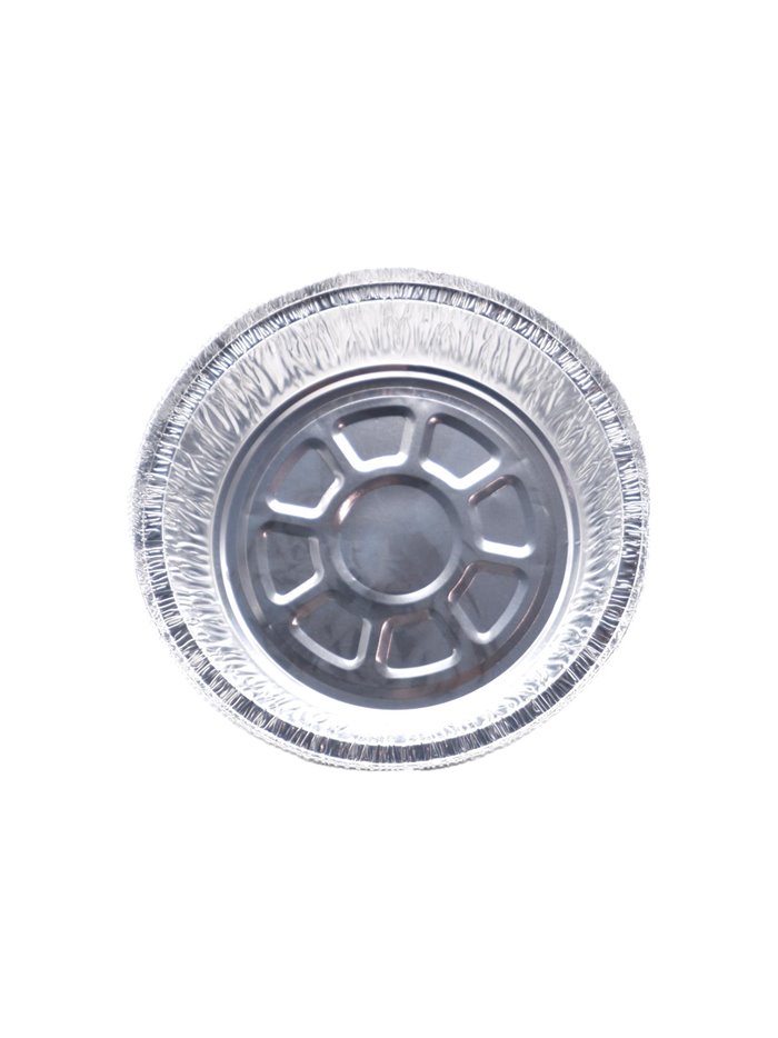 27024 - Aluminum Pan Round Plates 6.5" Slim - 500ct - Box:  - Loc: R2