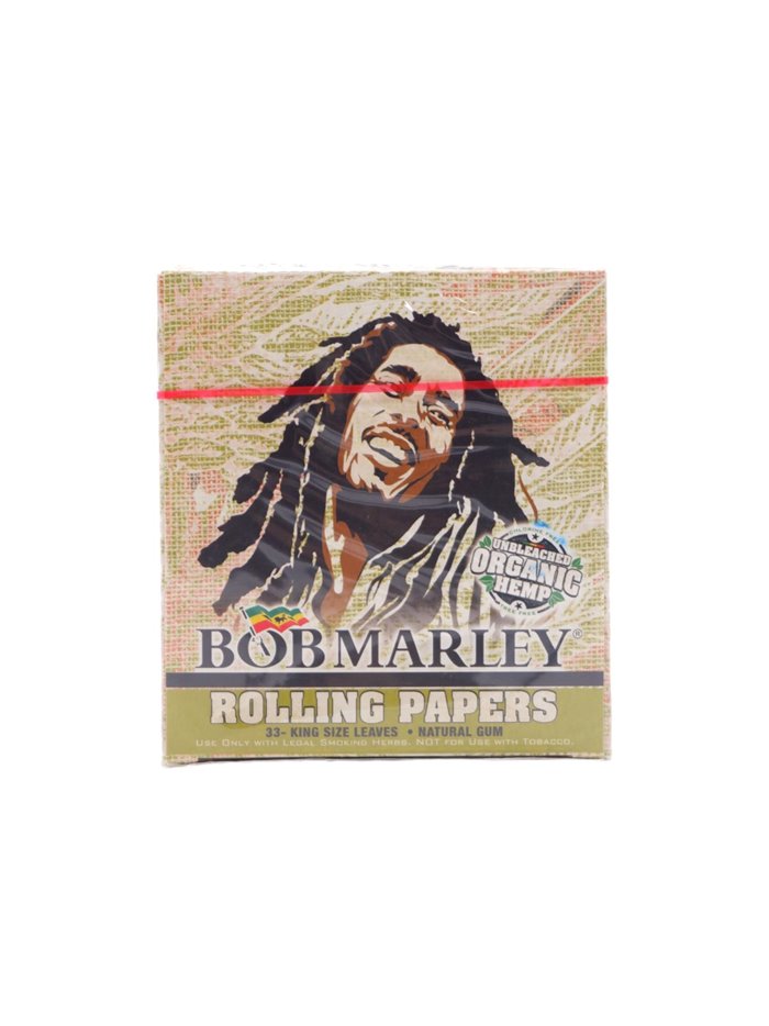 27044 - Bob Marley Cigarette Papers Organic - 50 Packs - Box:  - Loc: P0