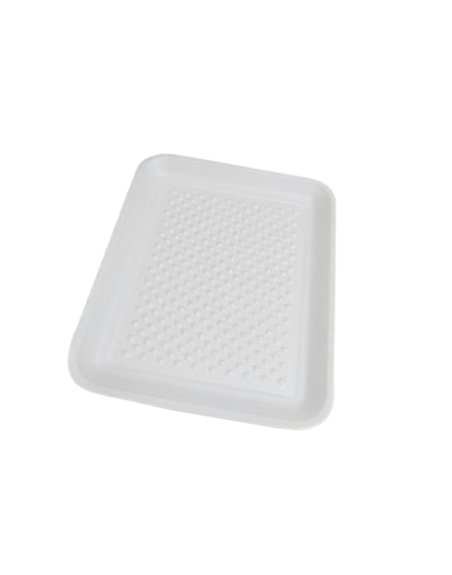 27096 - 4 SW White Foam Tray - 500ct - Box:  - Loc: 