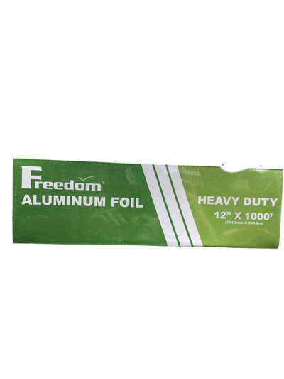 27105 - Freedom Aluminum Foil, 12 x 1000 sq. ft. - Box:  - Loc: I12