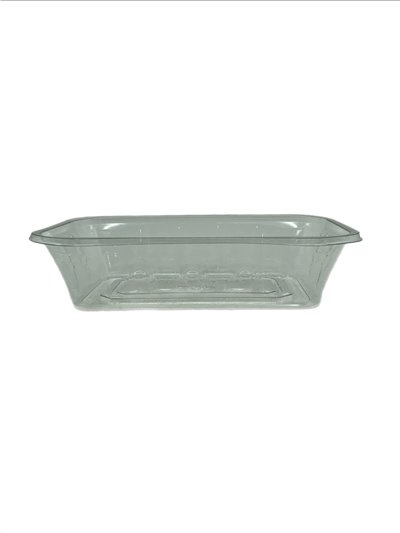 27132 - Pt-42P-Clear Meat Tray 8.18" x 5.66" x 2.00"  200 pcs - Box:  - Loc: 