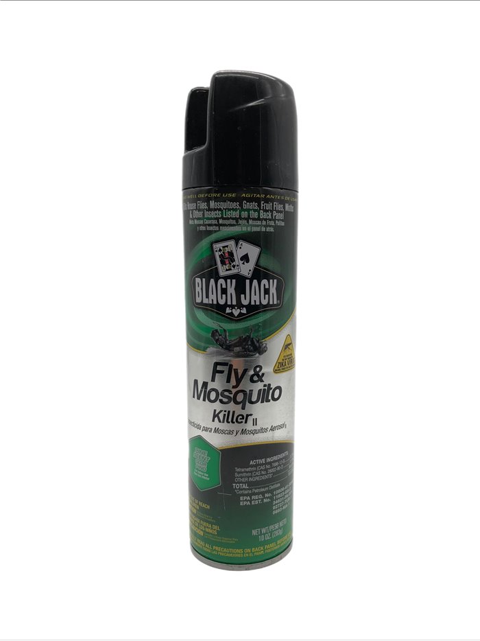 27281 - Black Jack Fly & Mosquito Spray, Pine Scent 10 oz. - Box:  - Loc: I8