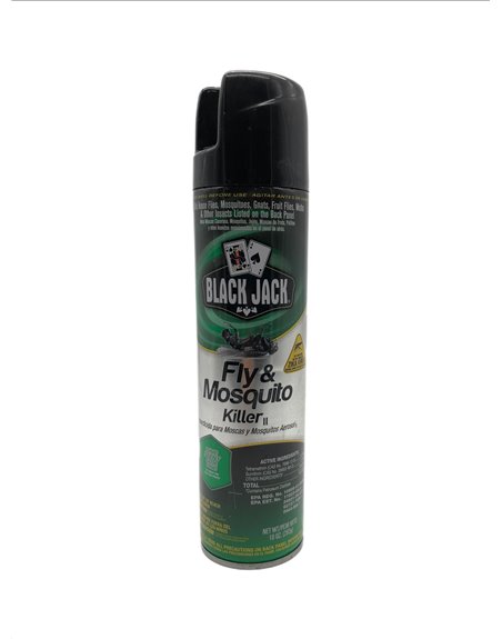27281 - Black Jack Fly & Mosquito Spray, Pine Scent 10 oz. - Box:  - Loc: I8