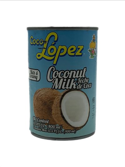 27348 - La Fe Coconut Milk - 13.5 fl oz. (24 Packs) - Box:  - Loc: 12M