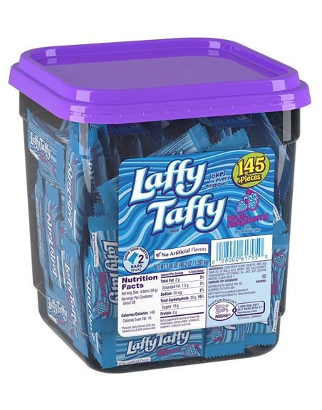 315 - Laffy Taffy Blue Raspberry - 145ct - Box:  - Loc: L9