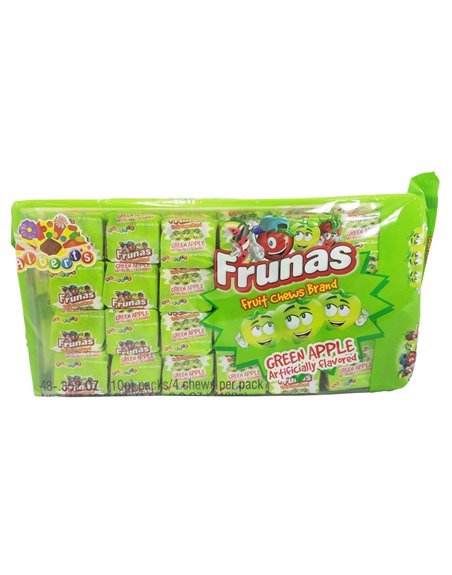584 - Frunas Green Apple - 48ct - Box:  - Loc: M10