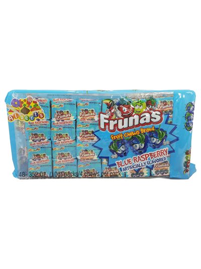 588 - Frunas Blue Raspberry - 48ct - Box:  - Loc: M8
