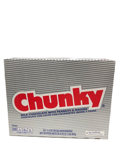 837 - Nestle Chunky Bar - 24ct - Box:  - Loc: M7