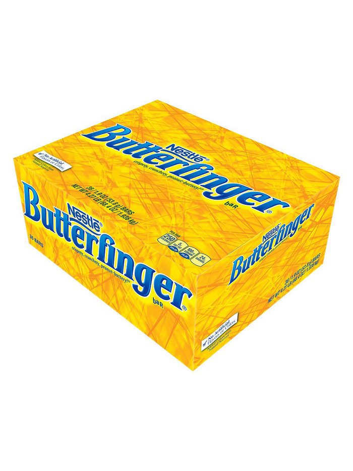 957 - Nestle Butterfinger Bar - 36ct - Box:  - Loc: M5