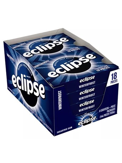 1372 - Eclipse Gum Winterfrost - 8/18 Pcs - Box:  - Loc: N3