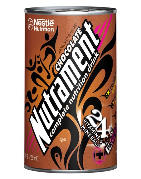 2176 - Nutrament Chocolate - 11 fl. oz. (12 Pack) - Box:  - Loc: E5