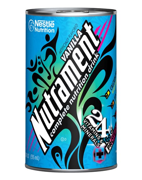 2177 - Nutrament Vanilla - 11 fl. oz. (12 Pack) - Box:  - Loc: E5