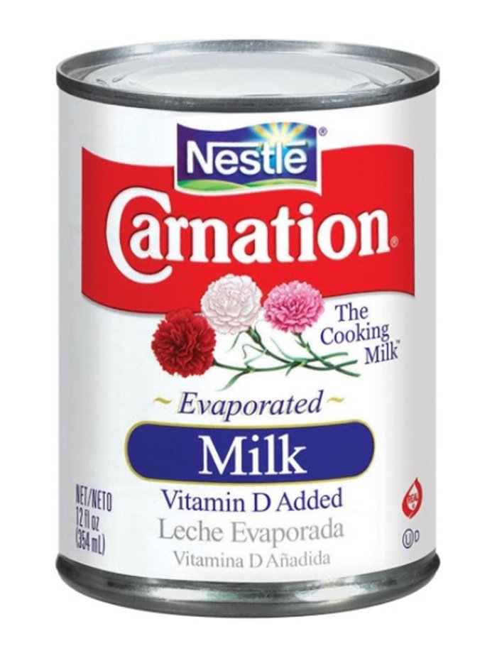 2239 - Carnation Evaporated Milk - 8/12oz. - Box:  - Loc: G3