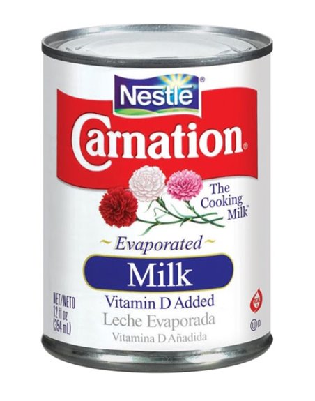 2239 - Carnation Evaporated Milk - 8/12oz. - Box:  - Loc: G3