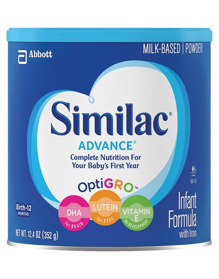 2269 - Similac Advance Infant Formula, Powder - 12.4 oz. (Case of 6) - Box:  - Loc: G1