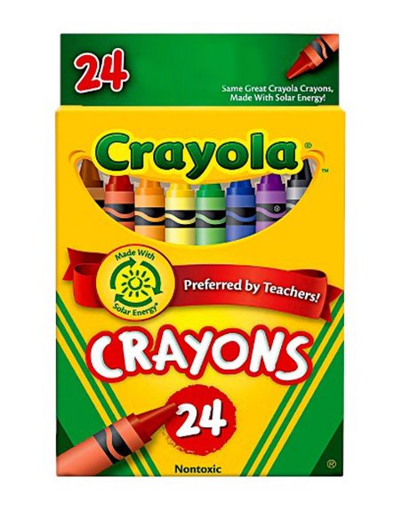 2760 - Crayola Crayons - 24ct - Box:  - Loc: J6