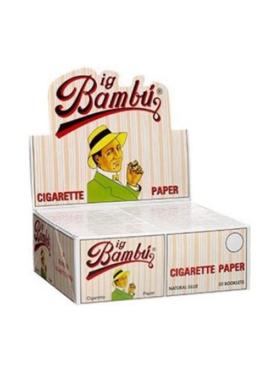 2804 - Big Bambu Cigarette Paper - 50ct - Box:  - Loc: P0