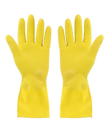 3039 - Dishwashing Latex Gloves Large - 12 Pack - Box:  - Loc: I8