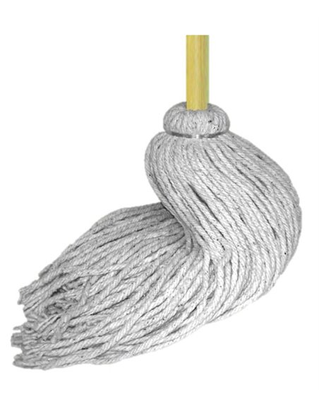 3396 - Mop W/ Wood Stick, No. 12 - Box:  - Loc: A6