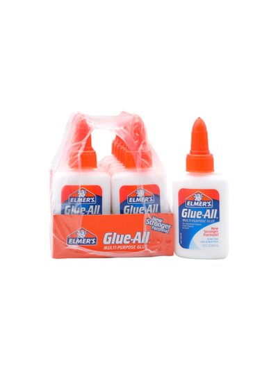 3480 - Elmer's School Glue - 1.25 fl. oz. (12 Pack) - Box:  - Loc: J6