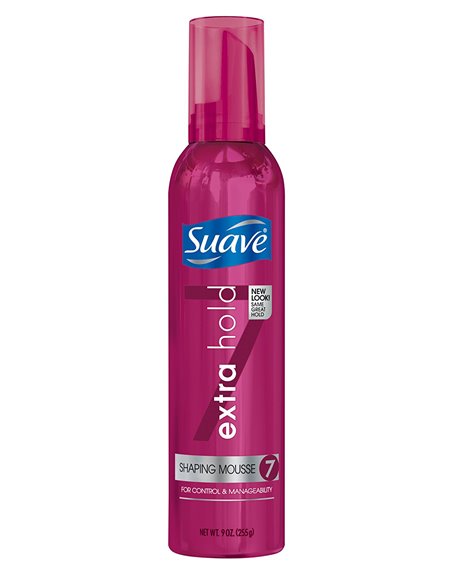 4022 - Suave Shaping Mousse Extra Hold - 9 oz. - Box:  - Loc: K11