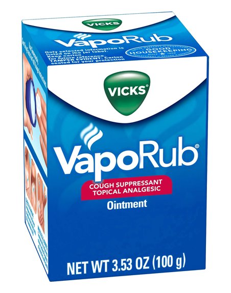 4289 - Vicks VapoRub Ointment - 3.53 oz. (100g). (Case of 36) - Box:  - Loc: J0