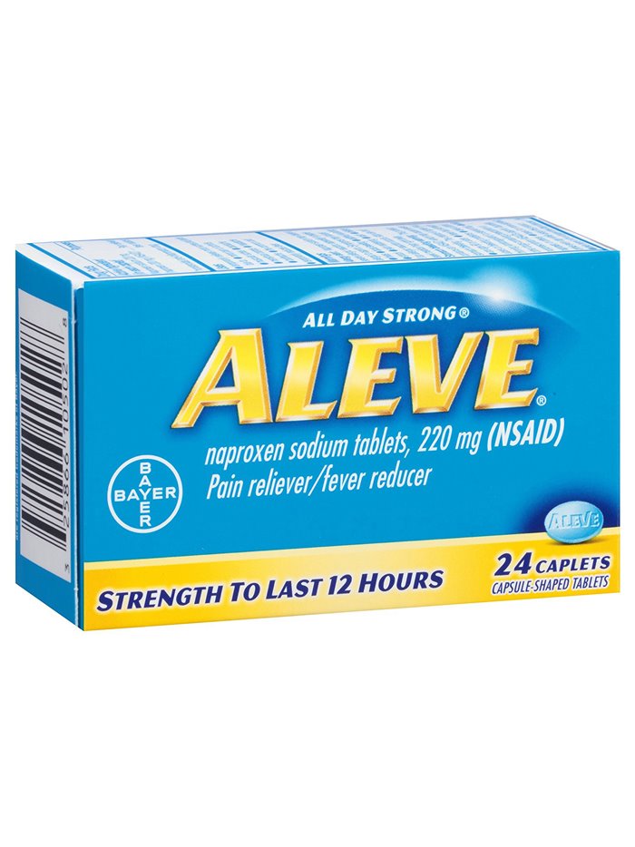 5055 - Aleve 220mg - 24ct - Box:  - Loc: K-1