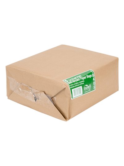 6906 - Paper Bags 5 - 500ct - Box:  - Loc: N7