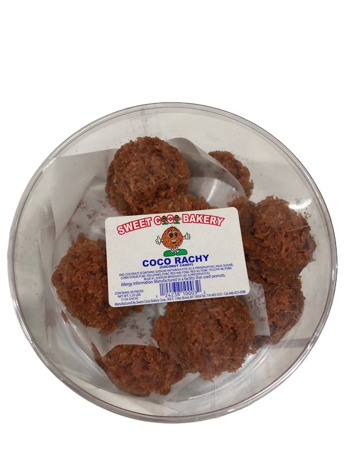 6984 - Sweet Coco Bakery, Coco Rachy (Jalao) - 1 oz. (25 Count) - Box:  - Loc: Q1