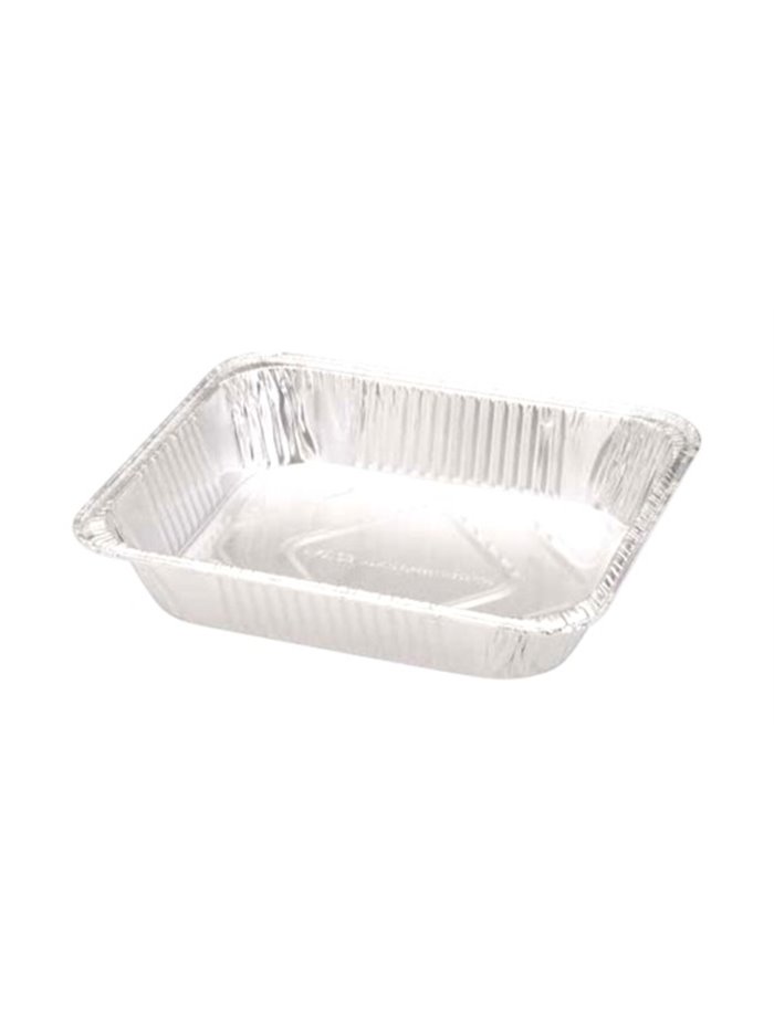 27648 - Aluminum Pan Half Size Medium - 100ct - Box:  - Loc: N9