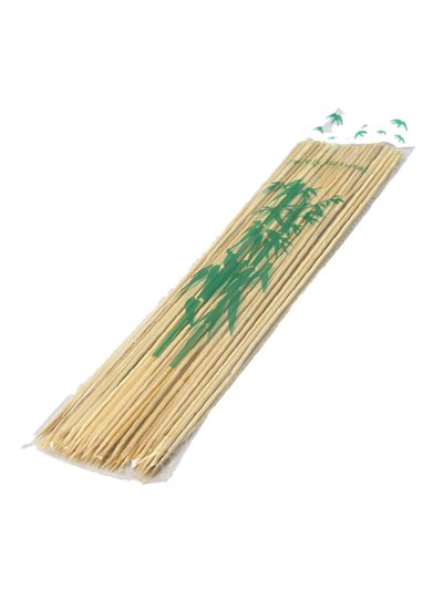 7128 - Bamboo Skewers Touch BBQ - 100ct - Box:  - Loc: I12
