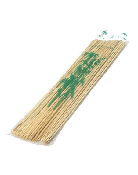 7128 - Bamboo Skewers Touch BBQ - 100ct - Box:  - Loc: I12