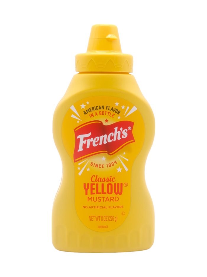 27653 - French' s Yellow Mustard 20/8 oz - Box:  - Loc: 
