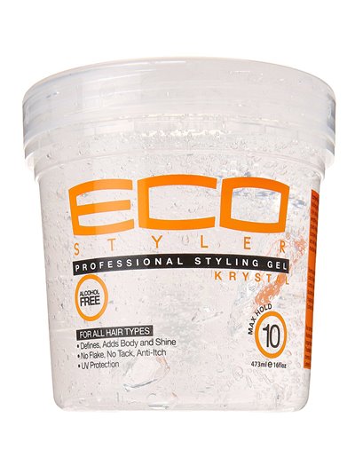 7188 - Eco Styling Gel Clear - 16 oz. (Case of 6) - Box:  - Loc: K10