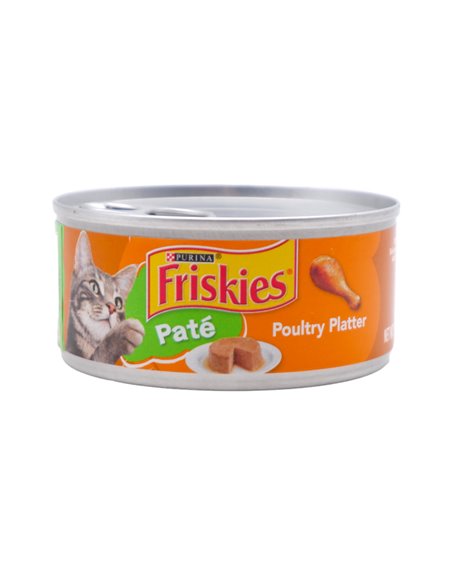 27738 - Friskies Cat Food Classic Poultry Platter-5.5 oz. - (24 Units) - Box:  - Loc: A9