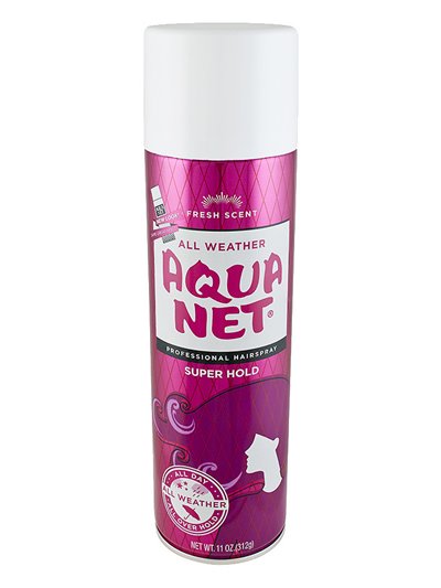 7246 - Aqua Net Super Hold (Red), Fresh Scent - 11 oz. - Box:  - Loc: K9