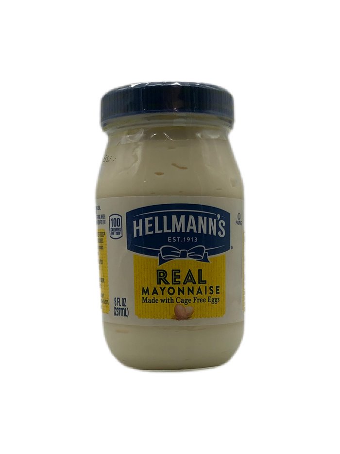 27827 - Hellmann's Mayonnaise - 8oz. (Case of 12) - Box:  - Loc: G5