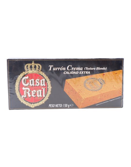 27856 - Casa Real Turrón Crema ( Hard ) - 5.25 oz. - Box:  - Loc: F1