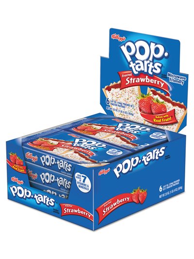 7322 - Pop Tarts Strawberry - 6ct - Box:  - Loc: M1