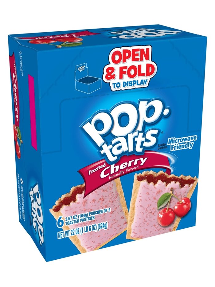 7323 - Pop Tarts Cherry - 6ct - Box:  - Loc: M1