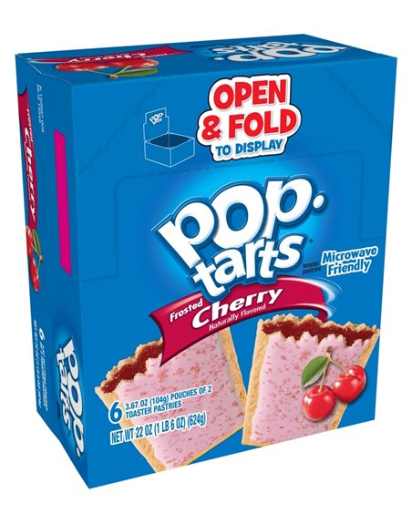 7323 - Pop Tarts Cherry - 6ct - Box:  - Loc: M1