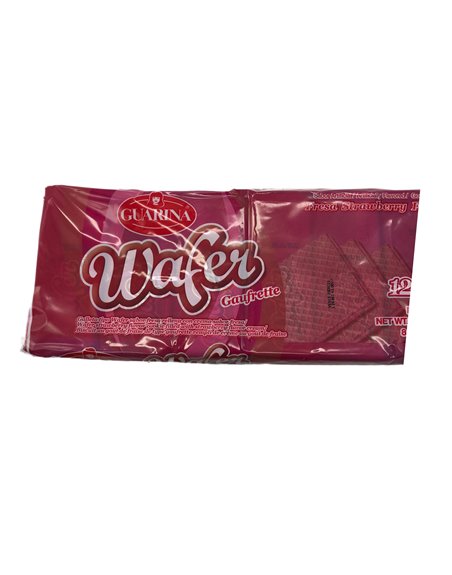 27971 - Guarina Wafer Strawberry - 12 Pack/8.89 oz. - Box:  - Loc: N9