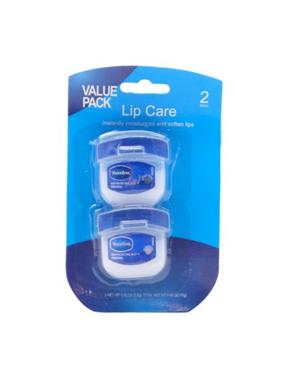 28058 - Vaseline Lip Care Value Pack, 2ct. (Pack of 12) - Box:  - Loc: J2